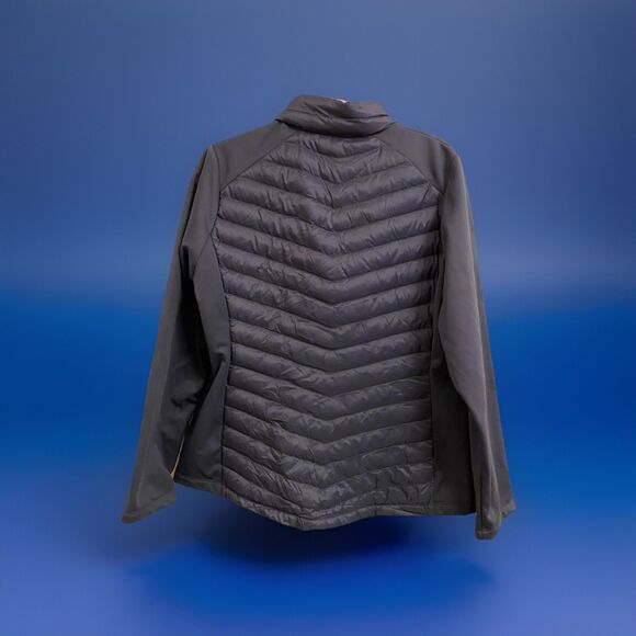 Women’s 32 Degree Heat Jacket Large Packable Lightweight Pockets Gray Travel - Picture 3 of 6